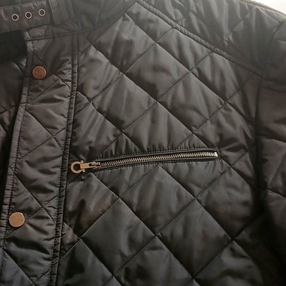 Salvatore ferragamo Stitched Navy Jacket